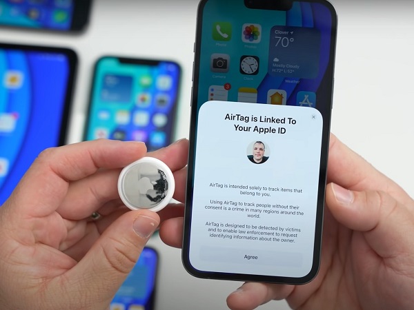 Tính năng an toàn AirTag trên iOS 15.4 beta 4 gồm những gì?