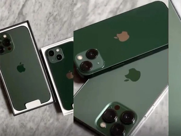 Video cận cảnh iPhone 13 màu mới Green Alpine đẹp mê hồn