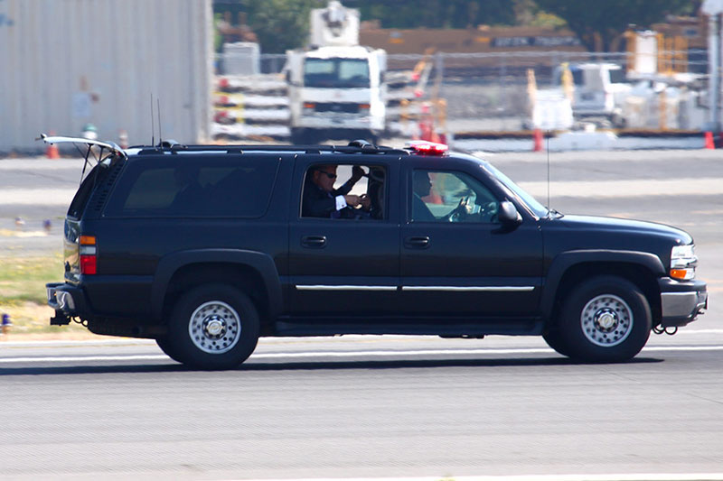 Dàn xế khủng tháp tùng các tổng thống Mỹ