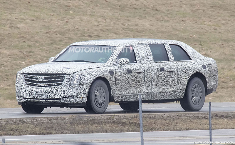 Dàn xế khủng tháp tùng các tổng thống Mỹ