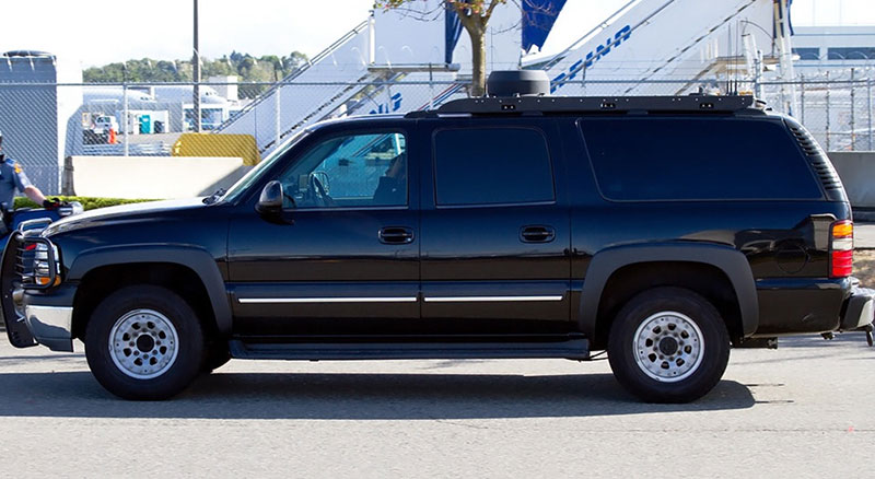 Dàn xế khủng tháp tùng các tổng thống Mỹ