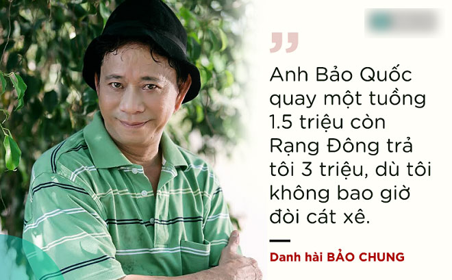 Danh hài Bảo Chung: Một ngày kiếm vài cây vàng đưa vợ giữ hết Danh hài Bảo Chung: Một ngày kiếm vài cây vàng đưa vợ giữ hết