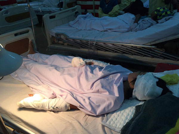 Cứu sống nạn nhân trong vụ con rể chém cả gia đình vợ ở Gia Lai