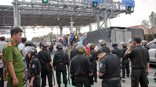 Cảnh sát can thiệp BOT Cai Lậy đúng hay sai?