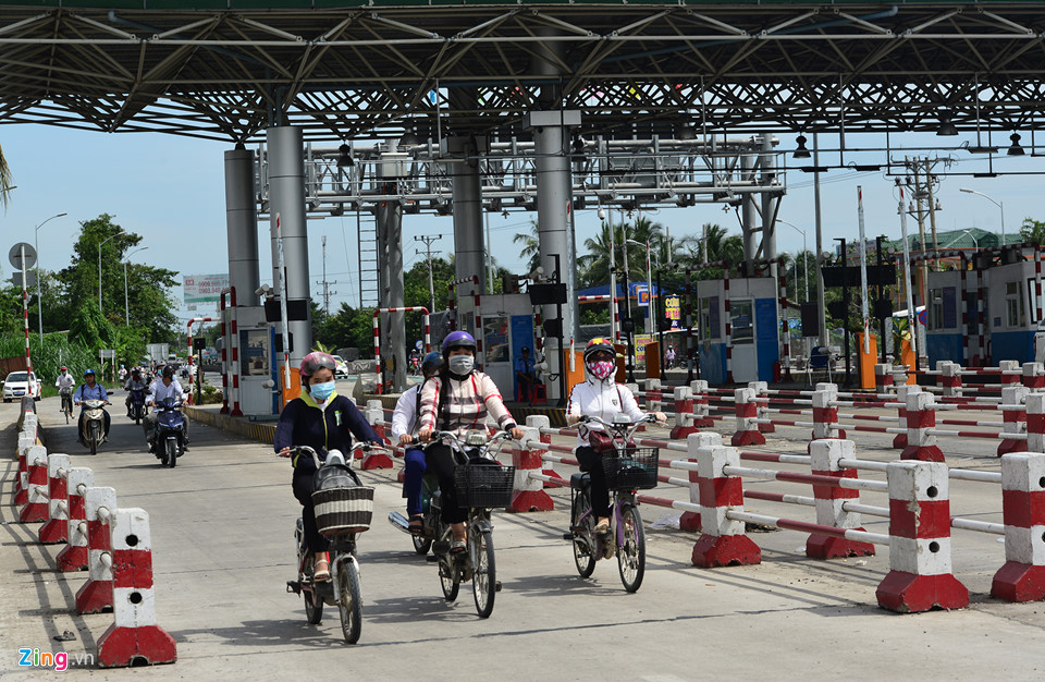 Cảnh vắng lặng ngày BOT Cai Lậy xả trạm