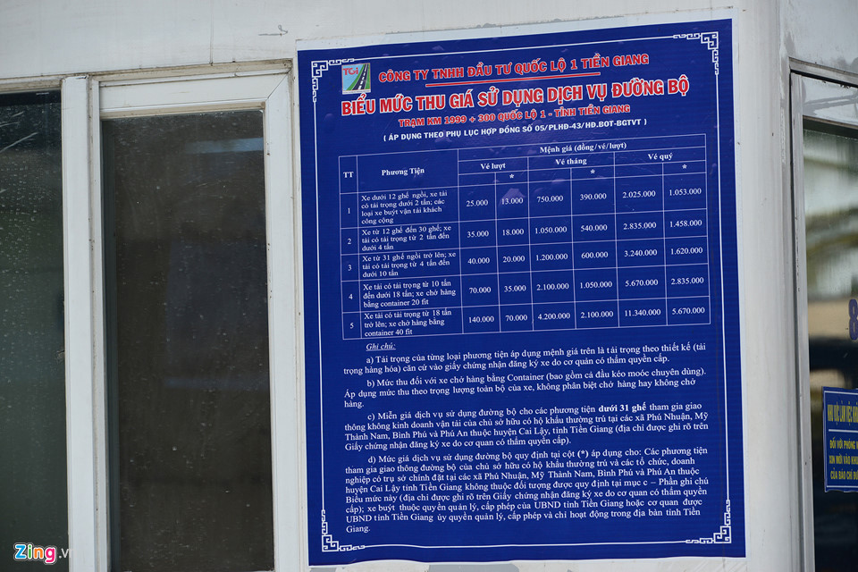 Cảnh vắng lặng ngày BOT Cai Lậy xả trạm