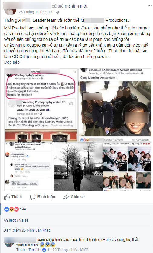 Cô dâu trong vụ tố studio ảnh cưới chiếm đoạt 100 triệu tiền vé máy bay: Chúng tôi vẫn chưa được hoàn tiền, đã ủy quyền cho luật sư giải quyết