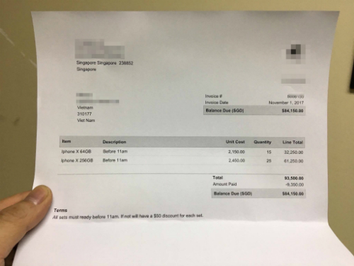 Giá iPhone X ở Singapore tăng vọt trước ngày mở bán