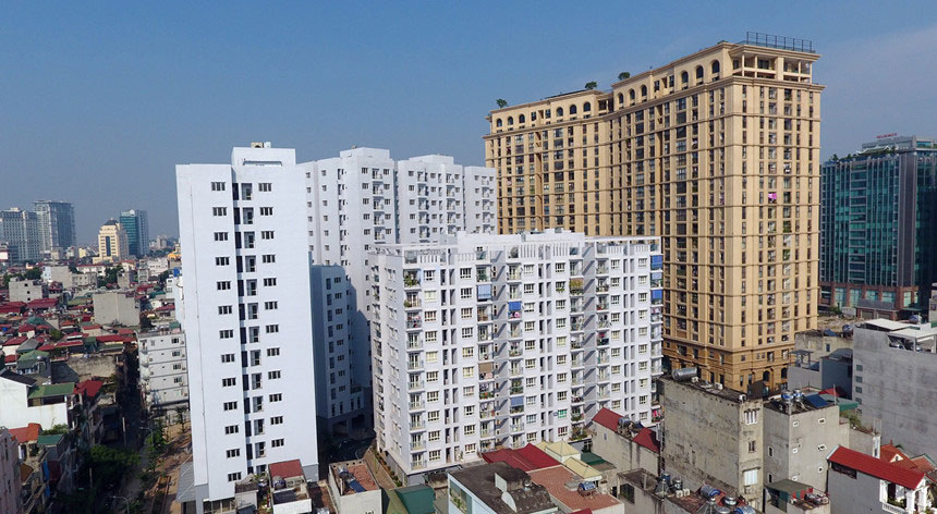 Bị dân chê, hàng loạt tòa nhà tái định cư bỏ hoang tại Hà Nội