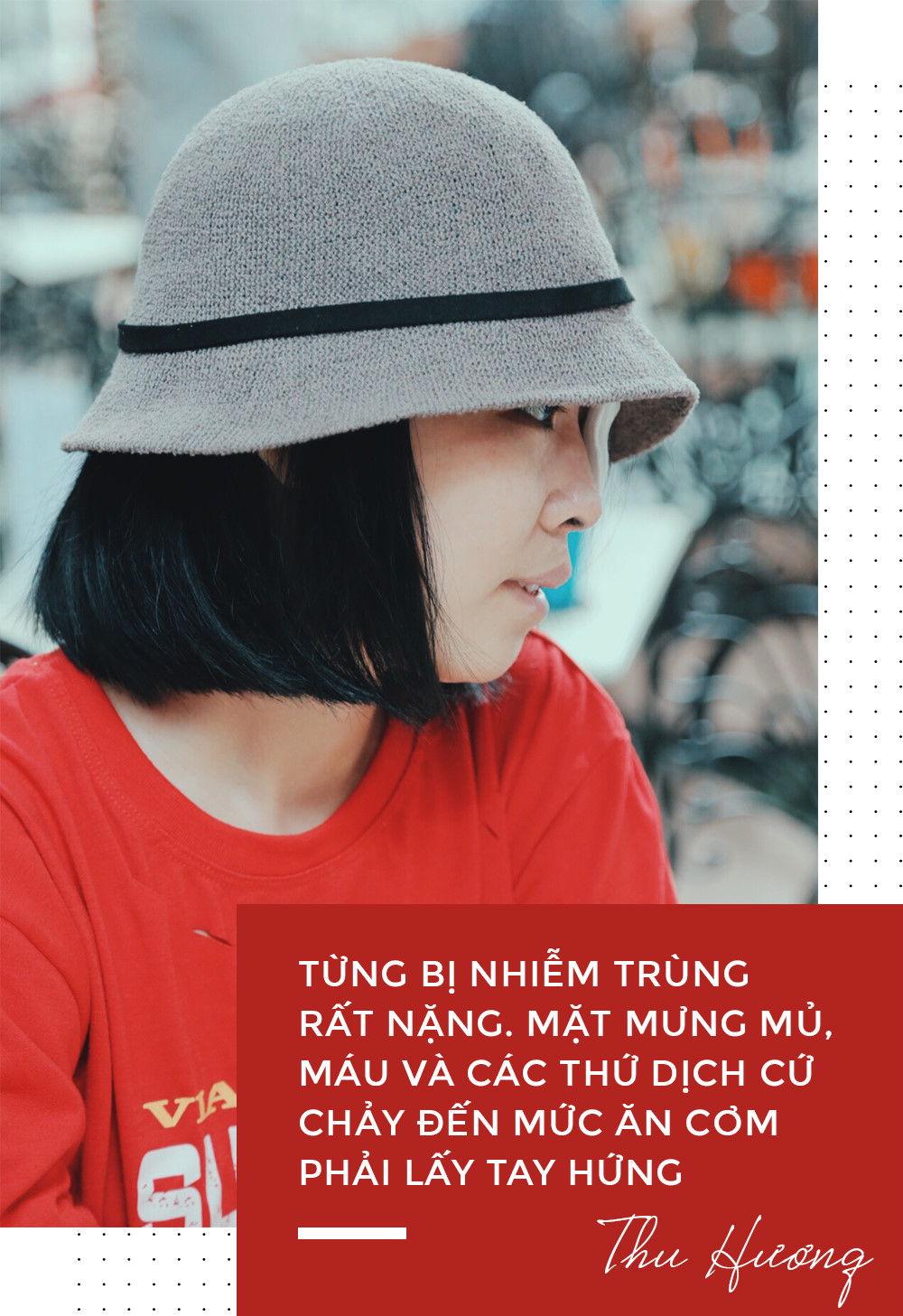 Nữ sinh bị tạt axit ở Sài Gòn: Tình yêu chợt đến khi đời tăm tối nhất!