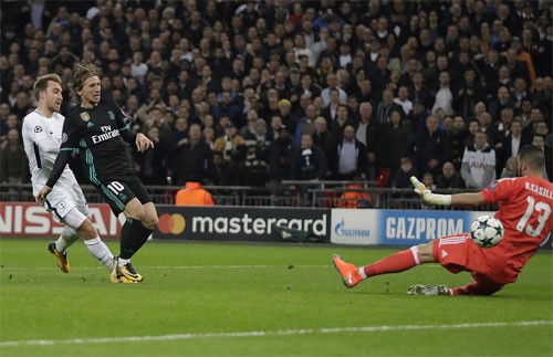 Đại thắng Real, Tottenham giành vé đi tiếp sớm hai lượt đấu