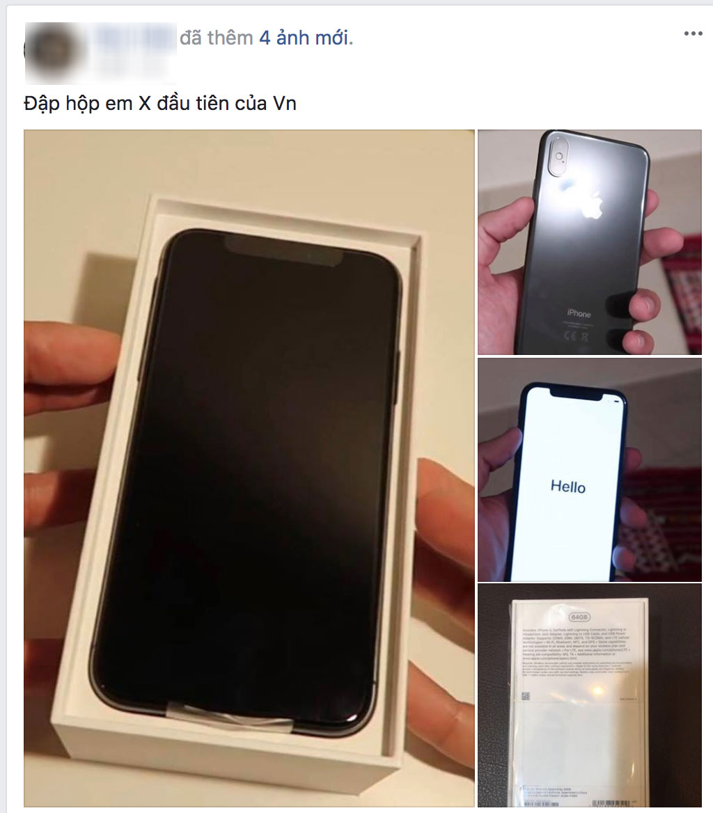 Bóc phốt thanh niên sống ảo đập hộp iPhone X giá 200 triệu đồng đầu tiên Việt Nam