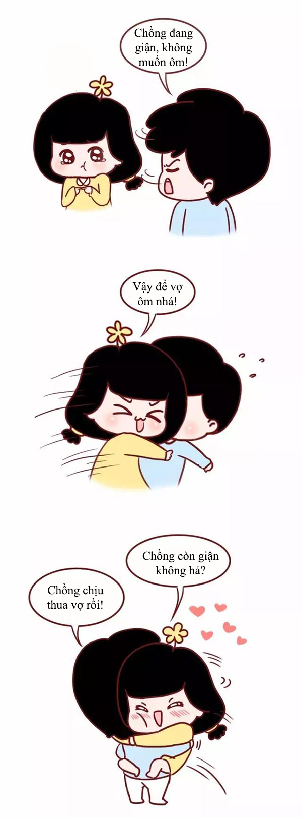 Chị em phụ nữ cứ đem vũ khí này ra thì chồng giận mấy cũng chịu làm hòa