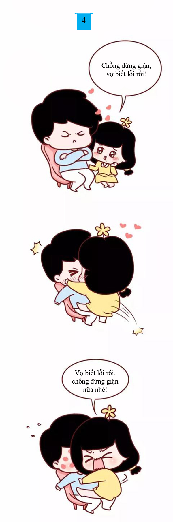 Chị em phụ nữ cứ đem vũ khí này ra thì chồng giận mấy cũng chịu làm hòa