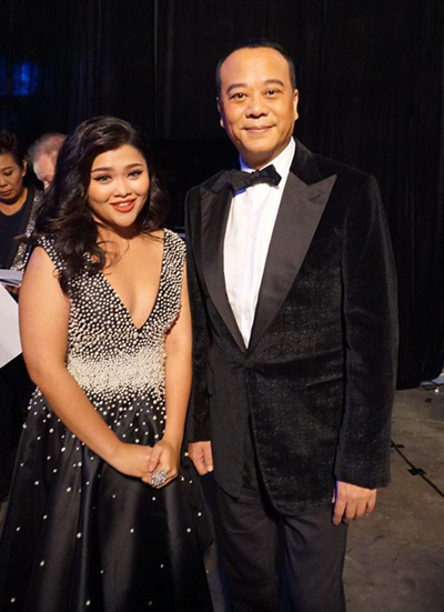 Angela Phương Trinh gặp Âu Dương Chấn Hoa