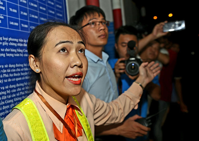 BOT Cai Lậy đã có 100 đồng trả tài xế vào lúc nửa đêm