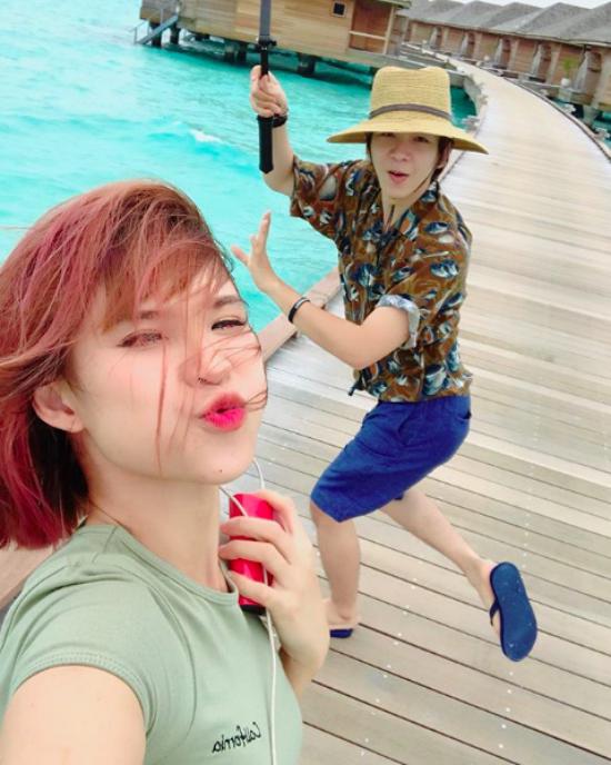 Vợ chồng Khởi My - Kelvin Khánh tận hưởng tuần trăng mật tại thiên đường đắt đỏ Maldives