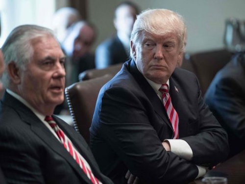 Tổng thống Trump bác tin thay thế Ngoại trưởng Rex Tillerson