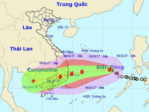 Cơ quan khí tượng đang lo ngại điều gì nhất về bão số 12?