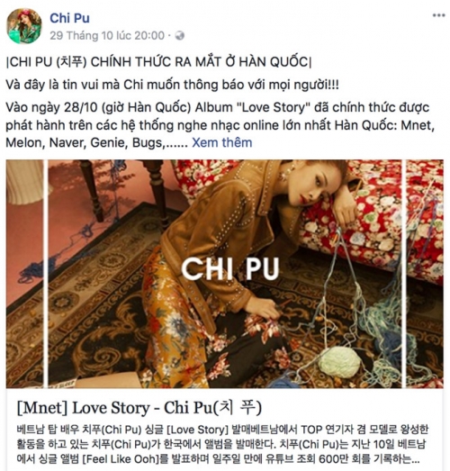 Chi Pu bị chê hát như gà gáy khi chen chân vào làng nhạc Hàn Chi Pu bị chê hát như gà gáy khi chen chân vào làng nhạc Hàn