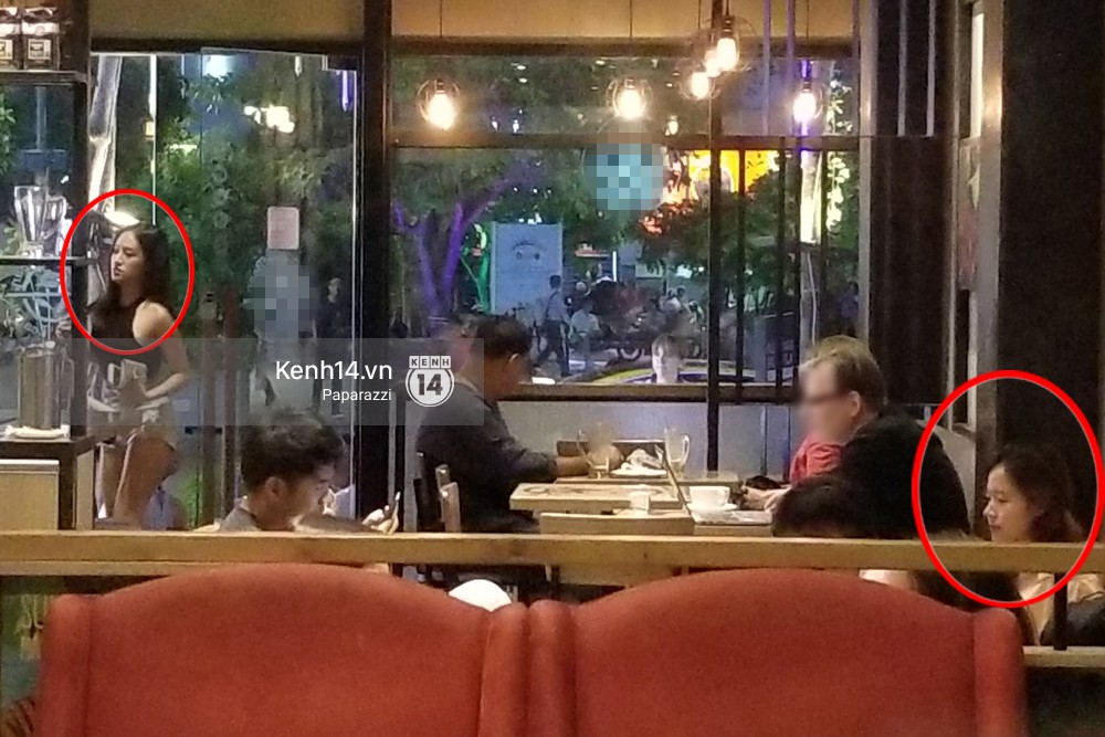 Midu đi với bạn trai mới, bất ngờ chạm trán Thúy Vi giữa phố đi bộ