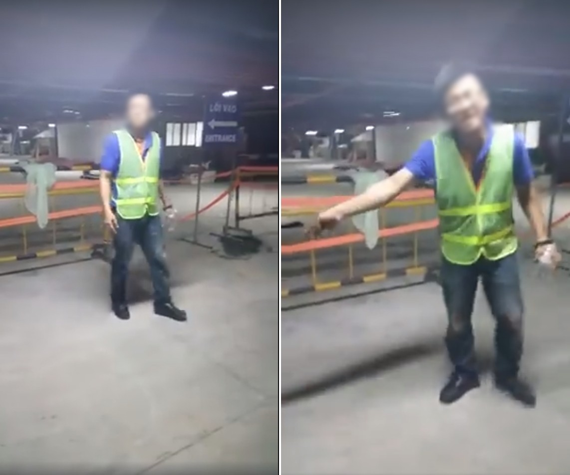 Clip nhân viên bãi xe sân bay Tân Sơn Nhất dọa nạt, giật điện thoại khi khách thông báo mất bugi xe máy