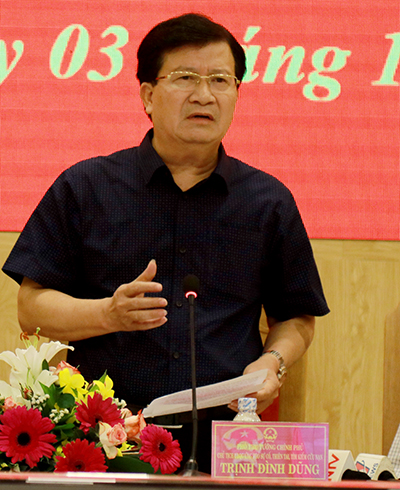 Phó thủ tướng Trịnh Đình Dũng: Cưỡng chế người không rời vùng bão