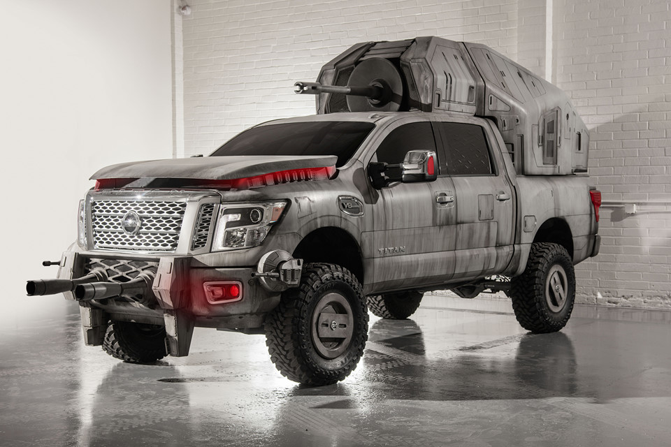 Dàn xế hộp phong cách Star Wars từ Nissan