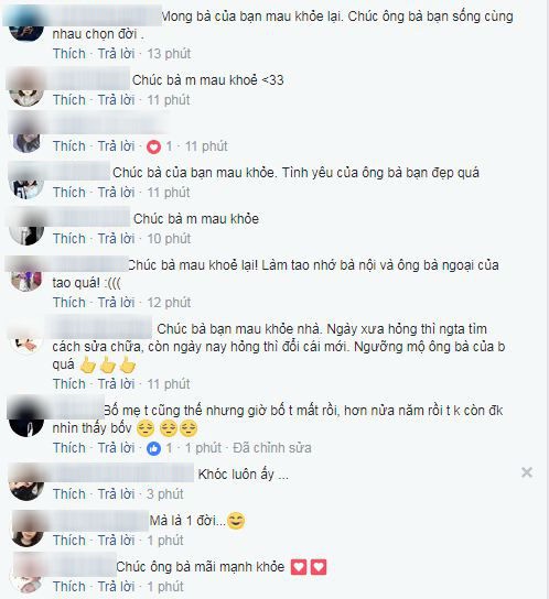 Câu chuyện đầy xúc động đằng sau bức ảnh trao nhau nụ hôn của hai ông bà lão tuổi 80