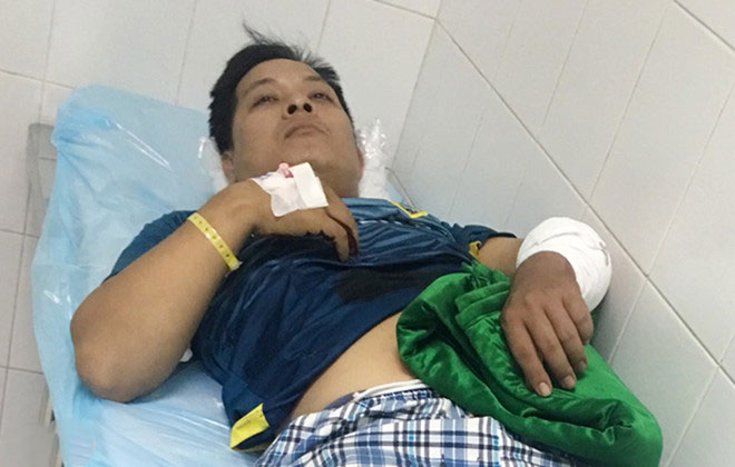 Tài xế tham gia phản đối BOT Cai Lậy bị chém