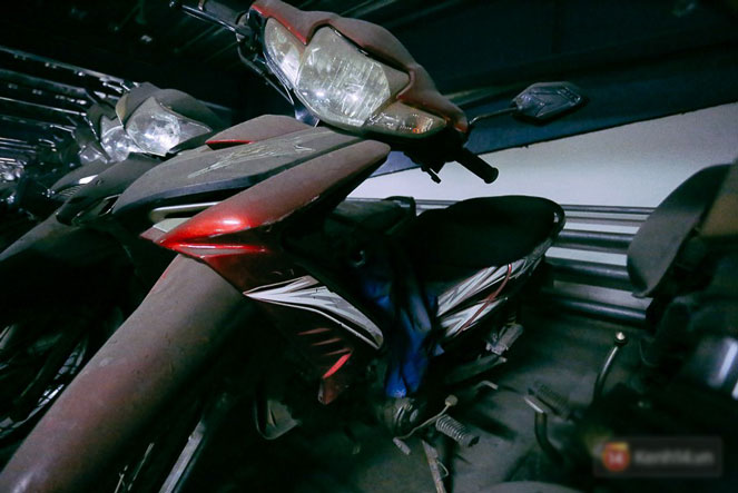 Hàng trăm chiếc xe máy quá hạn vì gửi 2 năm không ai nhận, nhà xe sân bay Tân Sơn Nhất thiệt hại nửa tỉ đồng