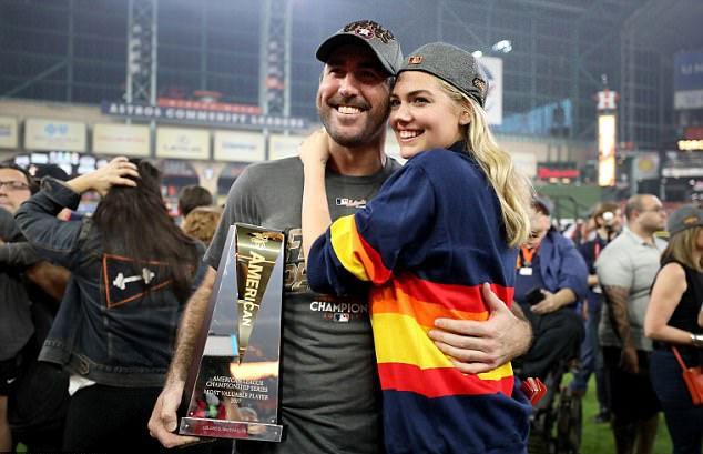 Bom sex Kate Upton lên xe hoa với cầu thủ bóng chày