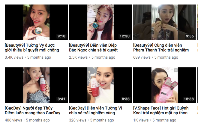 Ngoài các Á hậu, diễn viên làm đại sứ thương hiệu, hàng loạt người nổi tiếng này cũng đã livestream quảng cáo mỹ phẩm của Thu Trang