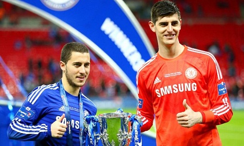 Conte hối Chelsea trói chặt Hazard, Courtois trước World Cup