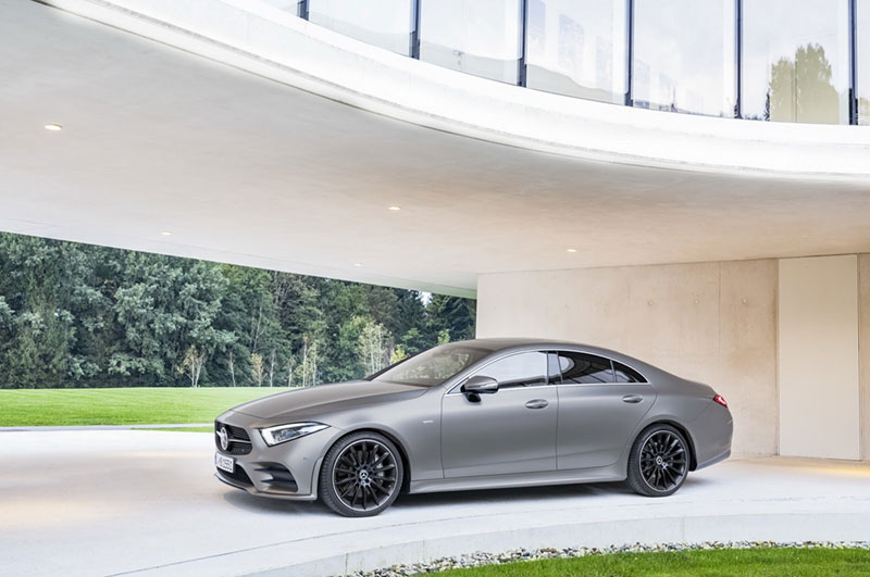 Mercedes CLS 2019 - coupe 4 cửa mới lộ diện
