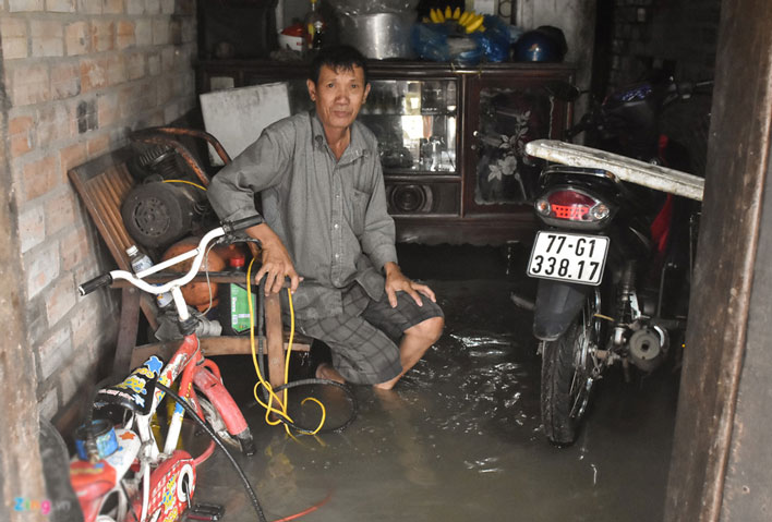 Mưa lũ gây cô lập hàng nghìn hộ dân Bình Định