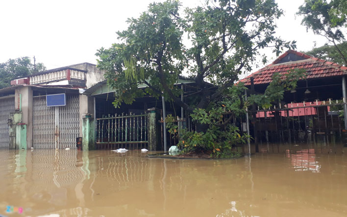 Mưa lũ gây cô lập hàng nghìn hộ dân Bình Định