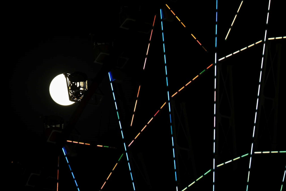 Hình ảnh siêu trăng 2017 trên bầu trời các nước