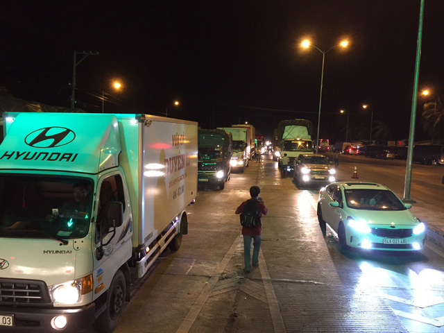 Trước 0h ngày 4-12, BOT Cai Lậy xả trạm lần thứ 20