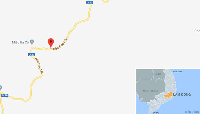 Suýt chết vì xe Thành Bưởi vượt ẩu trên đèo Bảo Lộc