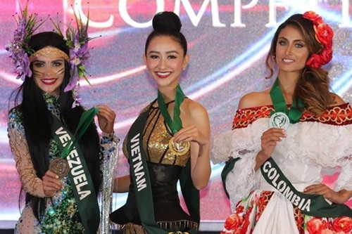Hà Thu: Tôi thất vọng khi trượt top 8 Miss Earth