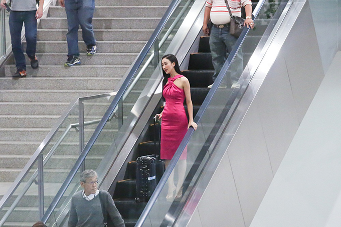 Hà Thu về nước sau khi dừng chân ở top 16 Hoa hậu Trái đất 2017