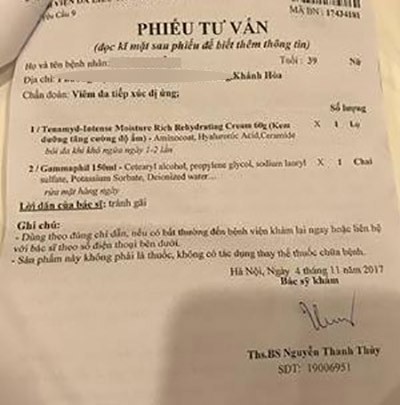 Khách hàng từng là đại lý của TS Group tố bị mẩn ngứa khi dùng sản phẩm: Bây giờ liên hệ với họ như đi mò kim đáy bể