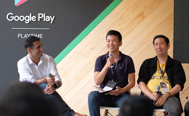 Nguyễn Hà Đông xuất hiện ở sự kiện Google với diện mạo mới