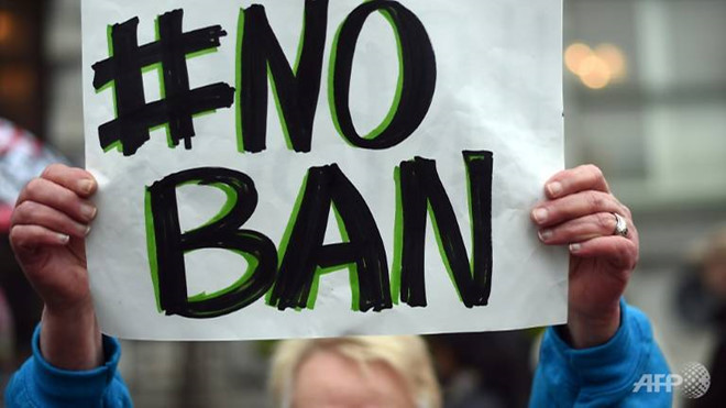 Tòa cho phép áp dụng lệnh cấm đi lại của TT Trump