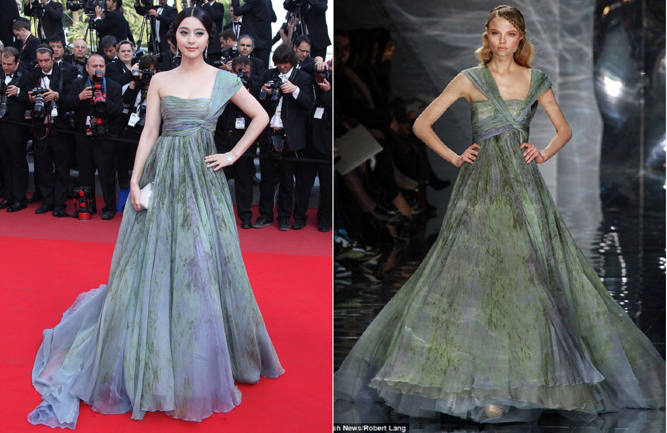 Dương Mịch, Phạm Băng Băng, Angela Baby… chính là những người đẹp rất hay chỉnh sửa váy áo hàng hiệu cho bớt sexy