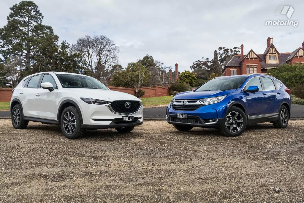So sánh Honda CR-V và Mazda CX-5 2017