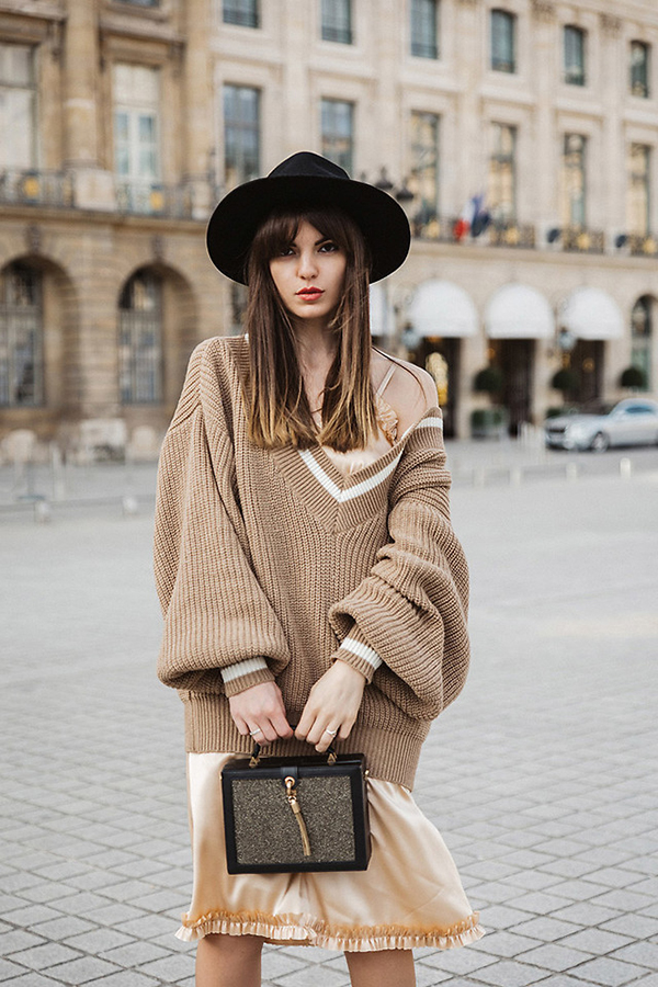 Phối đồ mùa đông với tông màu thanh nhã