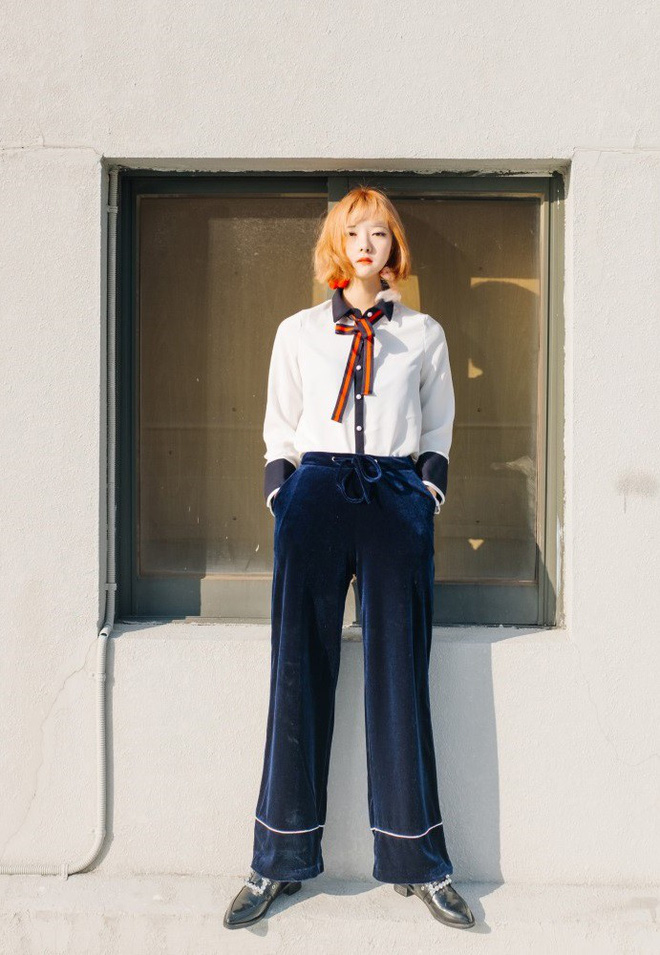 Đông này hãy nhanh chân sắm quần nhung vì nó sắp thành xu hướng đến nơi rồi