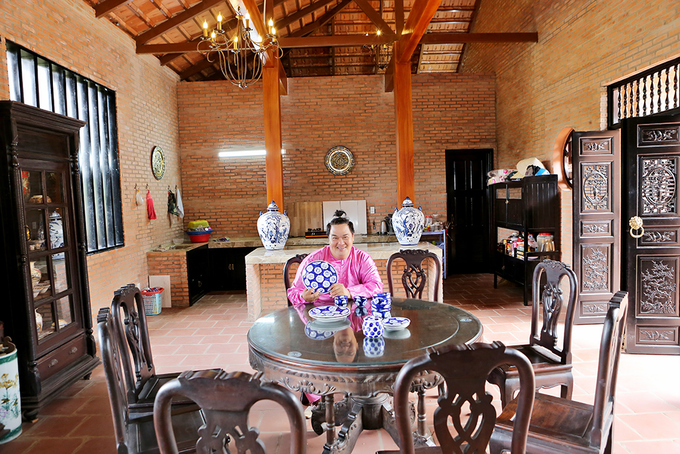 Nhà miệt vườn 1.600 m2 của diễn viên hài Hoàng Mập